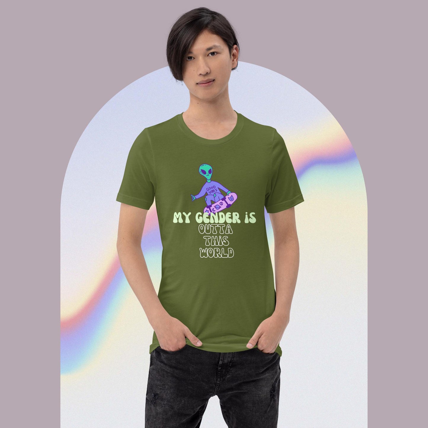 My Gender is OUTTA THIS WORLD! - t-shirt