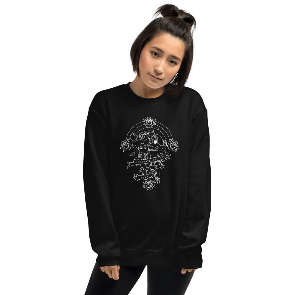 Deconstruction is Sexy Crewneck