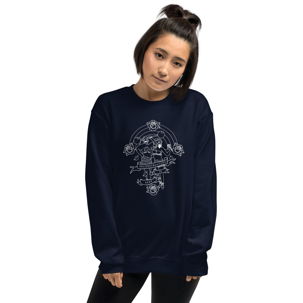 Deconstruction is Sexy Crewneck