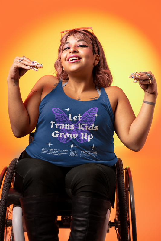 Let Trans Kids Grow Up - tank top