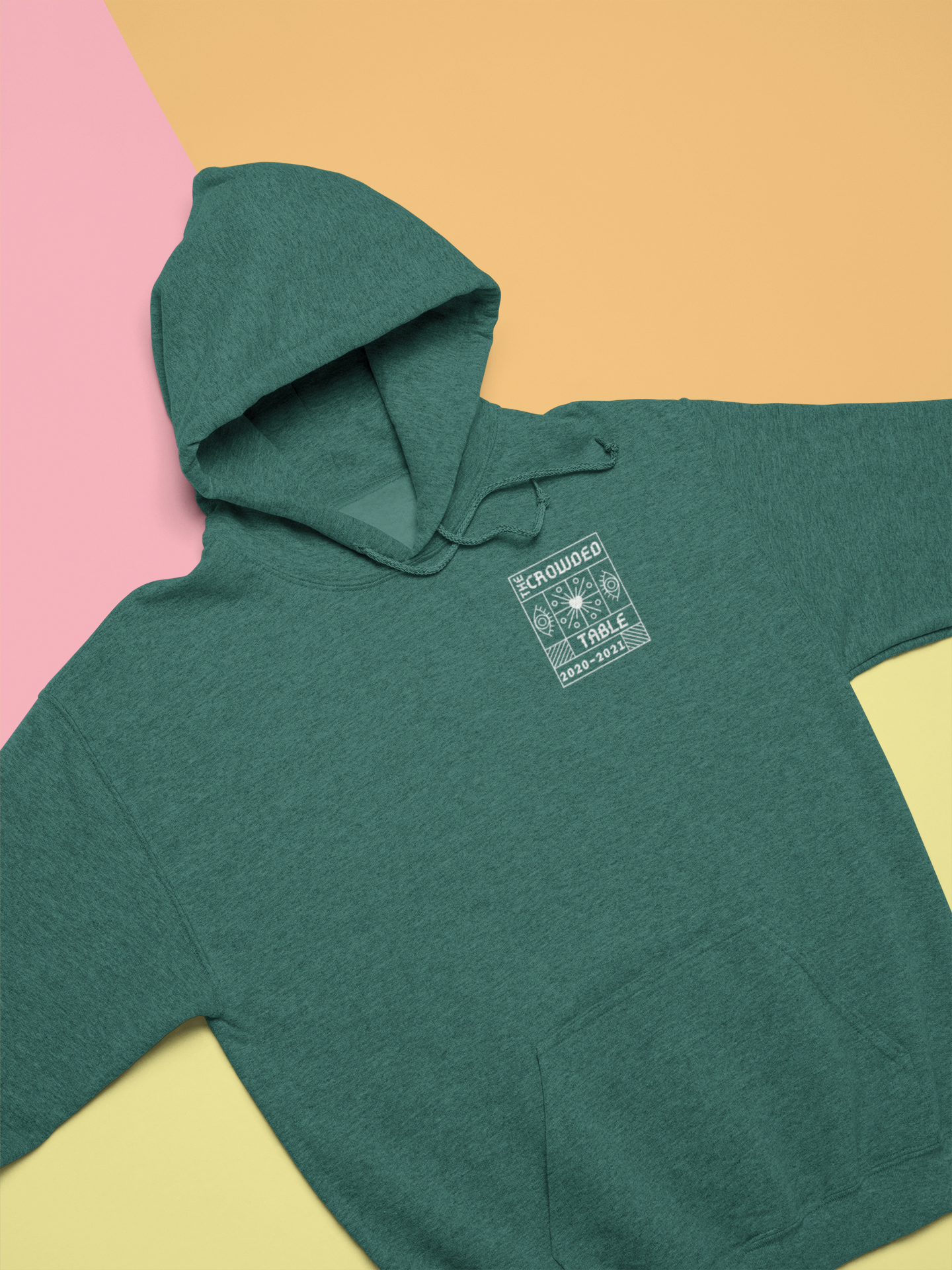 Embroidered Crowded Table, Fall Class Hoodie!
