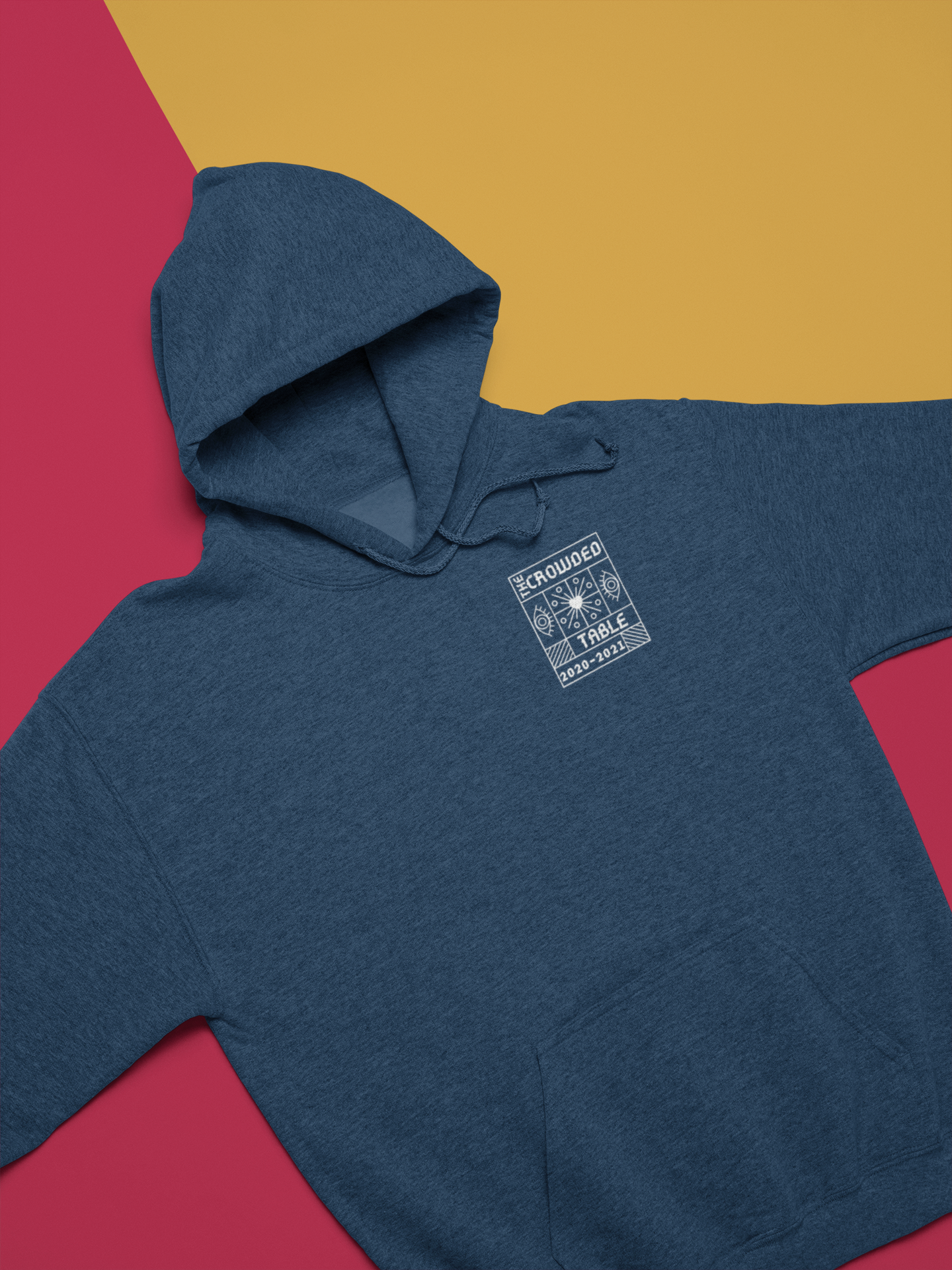 Embroidered Crowded Table, Fall Class Hoodie!