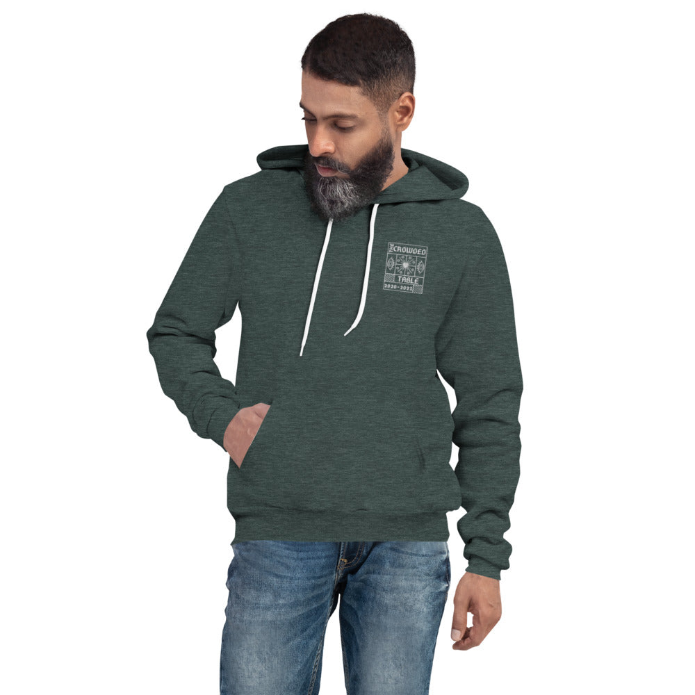 Embroidered Crowded Table, Fall Class Hoodie!
