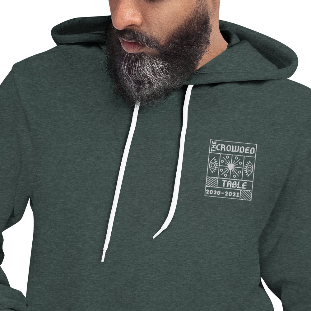 Embroidered Crowded Table, Fall Class Hoodie!