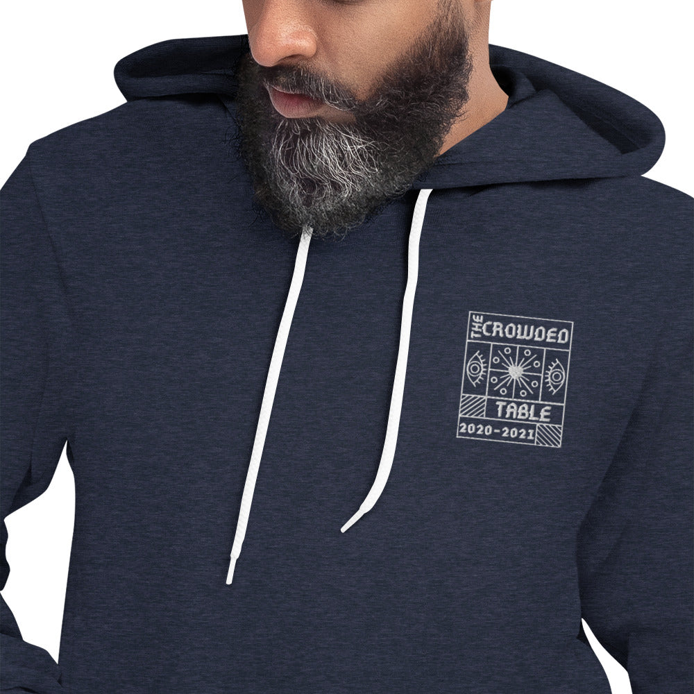Embroidered Crowded Table, Fall Class Hoodie!